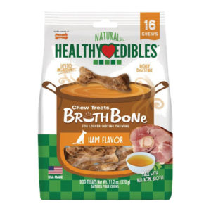 NY Healthy Edibles W/ Bone Broth Ham Flavor 16 count