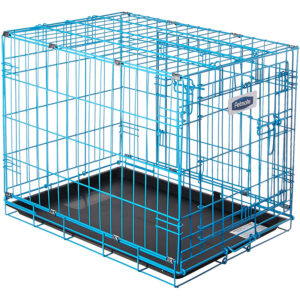 Petmate PM PUPPY 2DR TRAINING RETREAT 24in BLUE