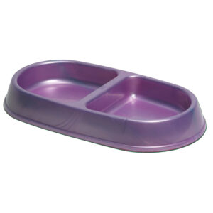 Petmate Lightweight Side Double Diner Small 7oz 23047
