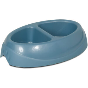 Petmate Ultra Lightweight Dish Double Diner Small - 1cup 23174