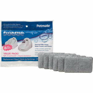 Petmate Fresh Flow Replacement Charcoal Filter, 6-Filter Value Tray 24897