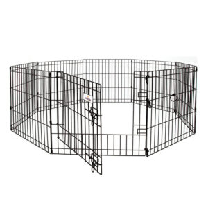 PM EXERCISE PEN W/DOOR 30×24 8-PANELS 55012