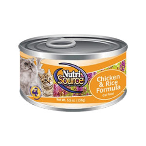 NS Chicken & Rice Formula Cat Food 5oz BCC008