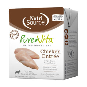 PUREVITA CHICKEN ENTRÉE PATÉ GRAIN FREE DOG FOOD 12.5OZ