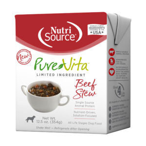 PUREVITA BEEF STEW DOG FOOD 12.5OZ