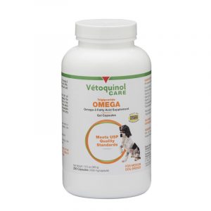 Vetoquinol Triglyceride OMEGA Omega-3 Fatty Acids Large & Giant Breed Dogs 250 count