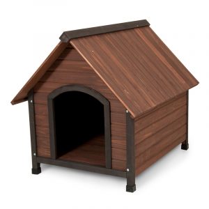 PETMATE ASPEN RUFF HAUZ 木製狗屋50-90LB (Dark brown)25038