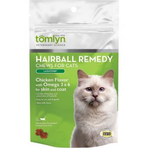 Tomlyn Hairball Remedy Chews For Cats Laxatone 60 ct