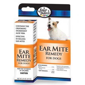 Four Paws Aloe Ear Mite Treatment for Dogs