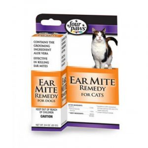 Four Paws Aloe Ear Mite Treatment for Cats