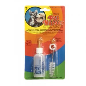 Four PawsPet Nurser Kit, 2 oz. bottle w/brush
