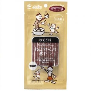 Asuku GOURMMY貓小食(吞拿魚肉條)20G@