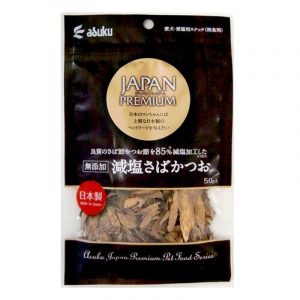 Asuku JP減鹽鯖魚+鰹魚片50g@