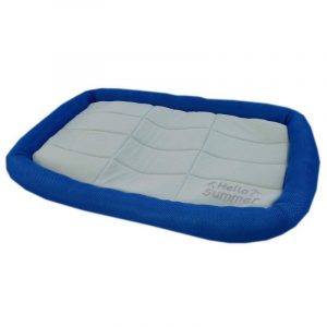 Asuku Super cool mat bed( blue) M