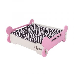 IBIYAYA BONE -BONE PET BED (M) 寵物骨頭床 Pink/Cm FF1206-M-CP