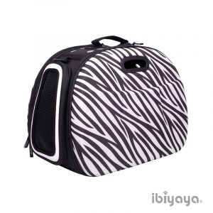 IBIYAYA Pet Hard Case Tote Safri 非洲大地寵物提包 (Zebra) FC1206-ZB