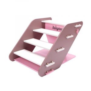 IBIYAYA 寵物四階小樓梯 Pet Stair(L) Pink FF1313-P