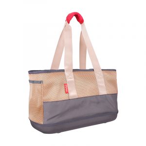 Ibiyaya Pet Tote Khaki Gray FC1526-G