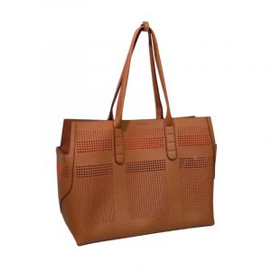 IBIYAYA CheckxCheck Premium Leather Pet bag FC1672-BR