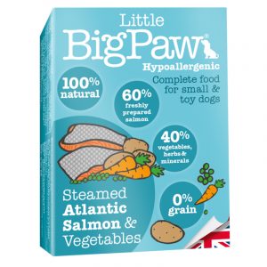 Little Big Paw蒸煮三文魚+蔬菜狗餐盒150g LBP-D150S