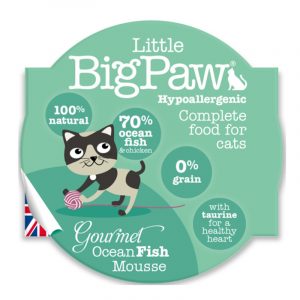 Little BigPaw Gourmet Atlantic Ocean Fish Mousse 85g LBP-C85F