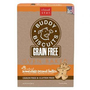 Buddy Biscuits 無穀物鬆脆餅乾(花生牛油)-14oz 28150