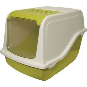 RW Ariel有頂貓廁所38x58x38cm(GN) 02768