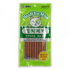 Asuku  Healthy Miyo魚肉條(鯷魚)20G