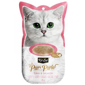 Kit Cat Purrpuree養生魚肉醬(吞拿+三文)15gx4KC-836