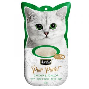 Kit Cat Purrpuree養生雞肉醬(扇貝)15gx4 KC-904