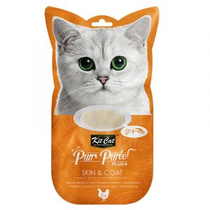 Kit Cat PurrpureePlus雞肉醬(皮膚護理)60g@KC-3222