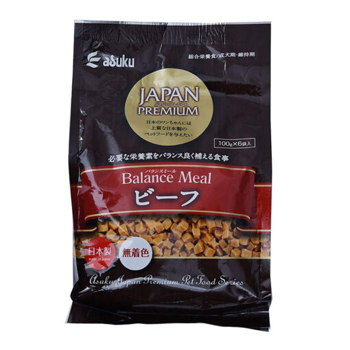 Asuku Japan Premium Balance Meal Beef 600g (100g x 6)