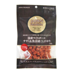 Asuku JP 魚沼產大米+雞肉粒 100g@
