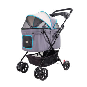 Ibiyaya Easy Strolling Pet Buggy - Simple Gray FS1617-G