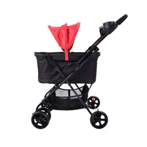 Ibiyaya Easy Strolling Pet Buggy - Simple (RED) FS1617-R - Image 2