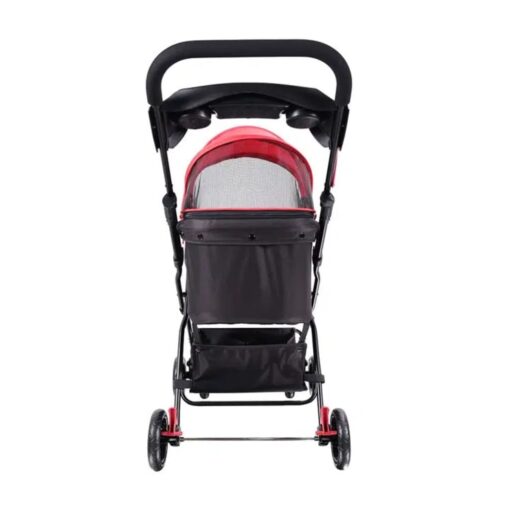 Ibiyaya Easy Strolling Pet Buggy - Simple (RED) FS1617-R - Image 5