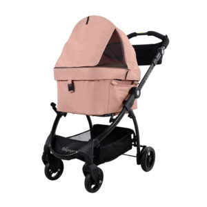Ibiyaya New CLEO Travel System Pet stroller - Coral Pink
