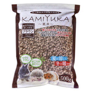 CLEAN ONE MOFU 小動物用紙墊材 KAMIYUKA (啡色) 500g
