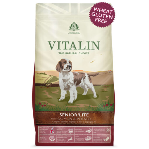 Vitalin Senior Lite Salmon & Potato 12kg VSLSP12