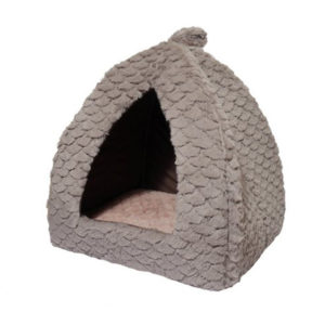 RW GREY AND PINK FLEECE PYRAMID 03080