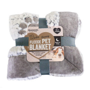 RW LUXURY FLEECE LINED PLUSH BLANKET 48X68CM