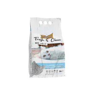 PRINCESS FRESH & CLEAN Cat Litter BABYPOWD SCENT 5L