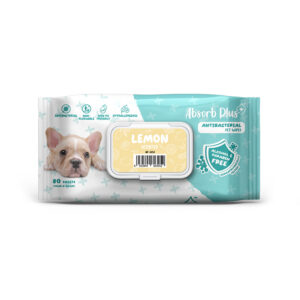 Absorbplus 抗菌濕紙巾(檸檬)80片