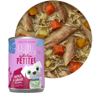 Tiki Dog Aloha Petites狗主食罐(雞肉+沙丁魚)9oz