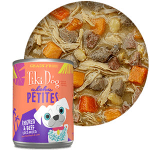 Tiki Dog Aloha Petites狗主食罐(雞肉+牛肉)9 oz