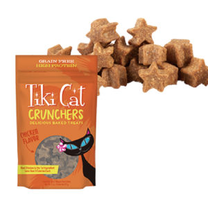 Tiki Cat Crunchers Chicken Flavor Treats 2 oz 11264