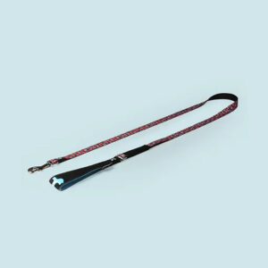 UP COMPLETE ME - Leash size Small 16 x 1400 mm  Zebra Red