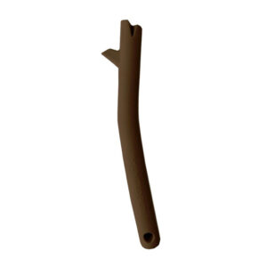 MR. BRANCH - Rubber Toys for dog in brown,  liquirice sciented- MADE IN CHINA