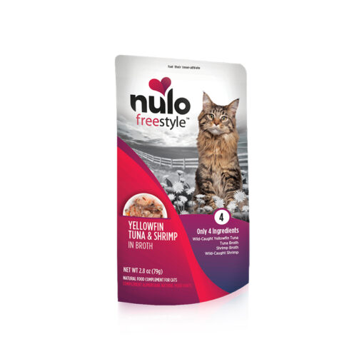 Nulo Cat & Kitten Yellowfin Tuna&ShrimpBroth 2.8oz
