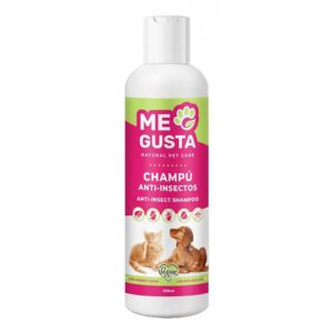 ME GUSTA Repellent anti-insect shampoo with margose (Neem) and geraniol Dogs and Cats 300ml